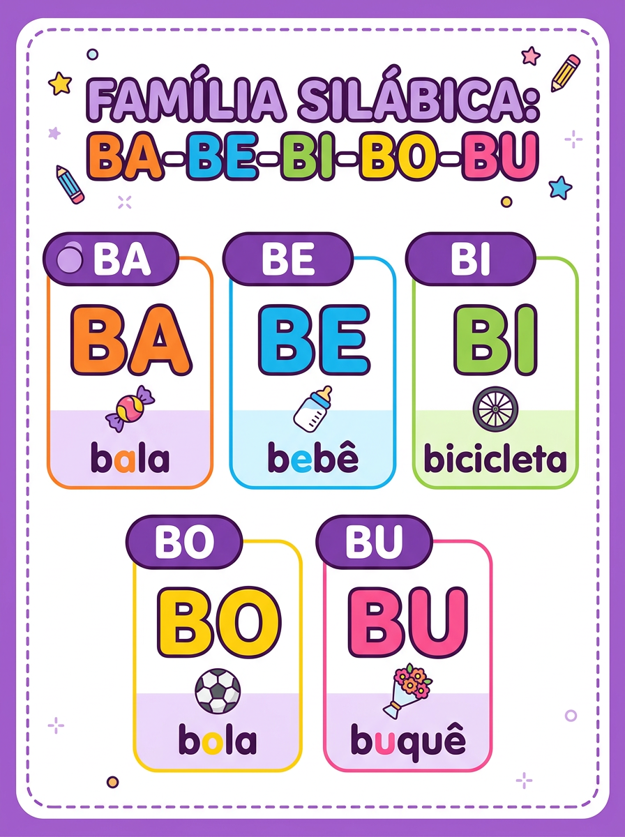 Família Silábica BA-BE-BI-BO-BU